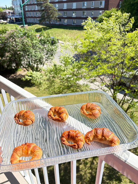 minis croissants beurre