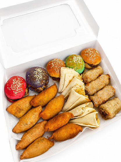mini burger colorés pack festif
