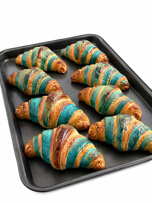 Croissant colorés